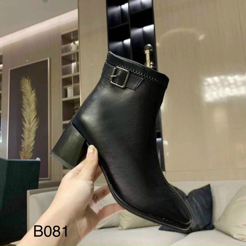 Boot cao gót đai cổ mã B081