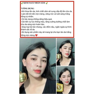 Kem face nhân sâm pumr pum ròm