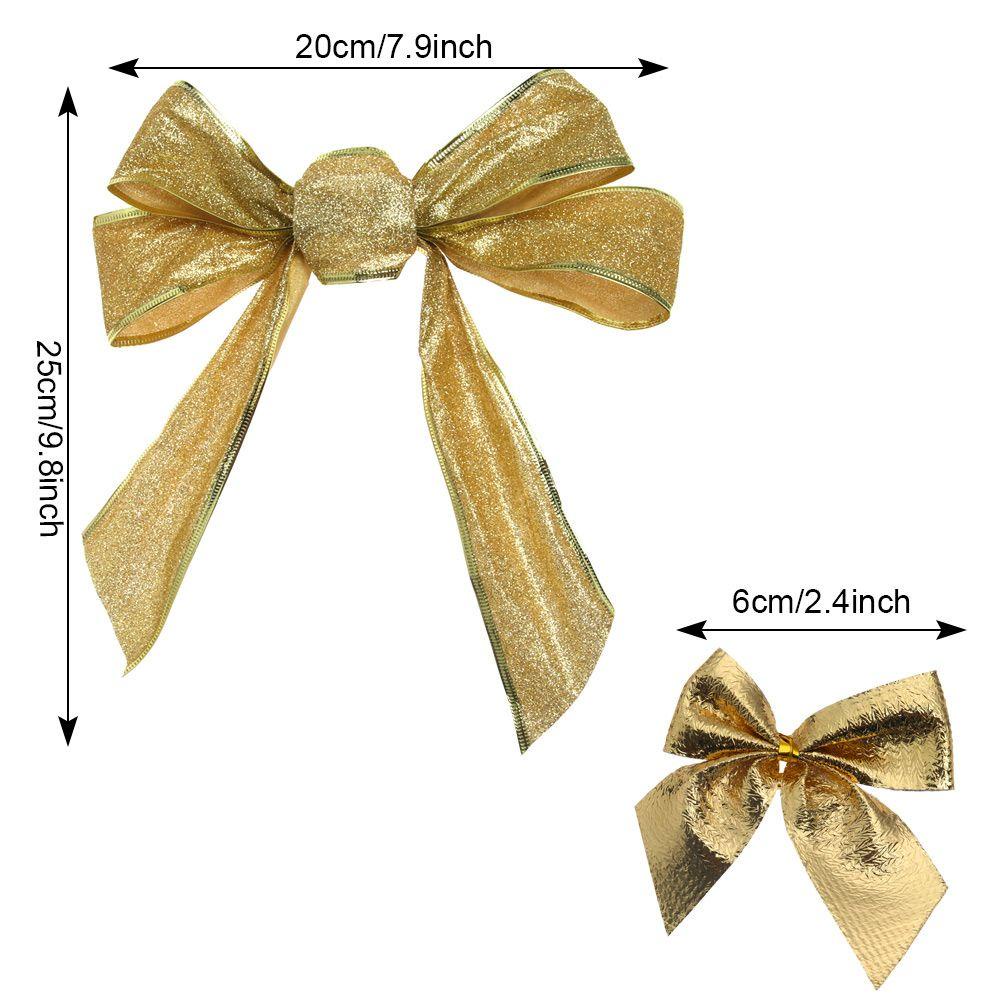 1 12 Nơ DIY Thời Trang Trang Trí Nhà Cửa Dịp Giáng Sinh