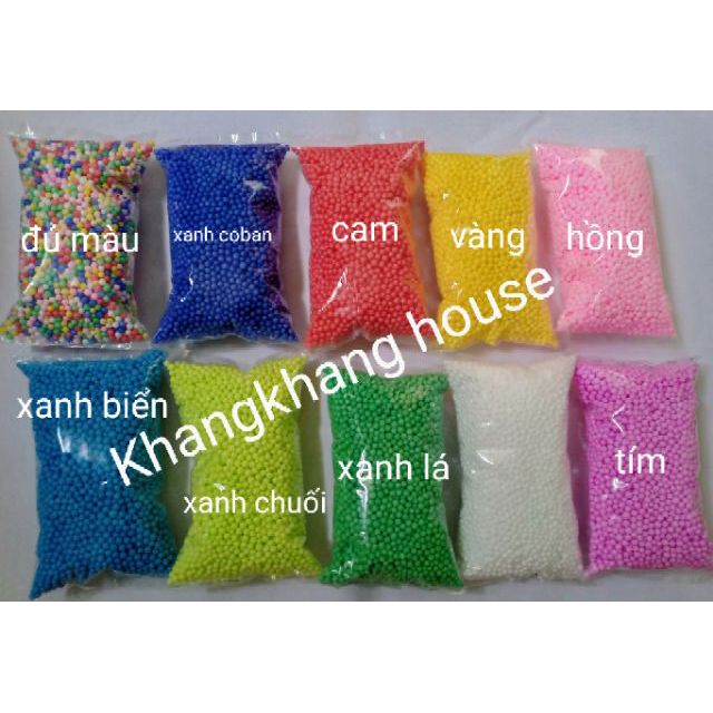 ✨✨✨✨HẠT XỐP NHIỀU MÀU 🎉🎉🎉🎉🎉🎉🎉🎉