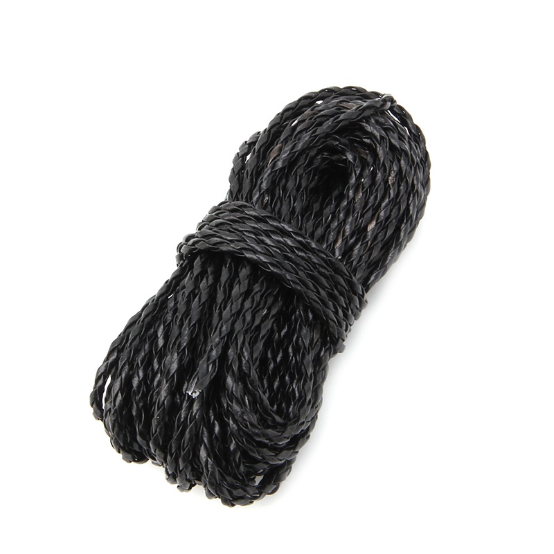 Dây Da Bện 9M 3MM Làm Trang Sức Chuyên Dụng