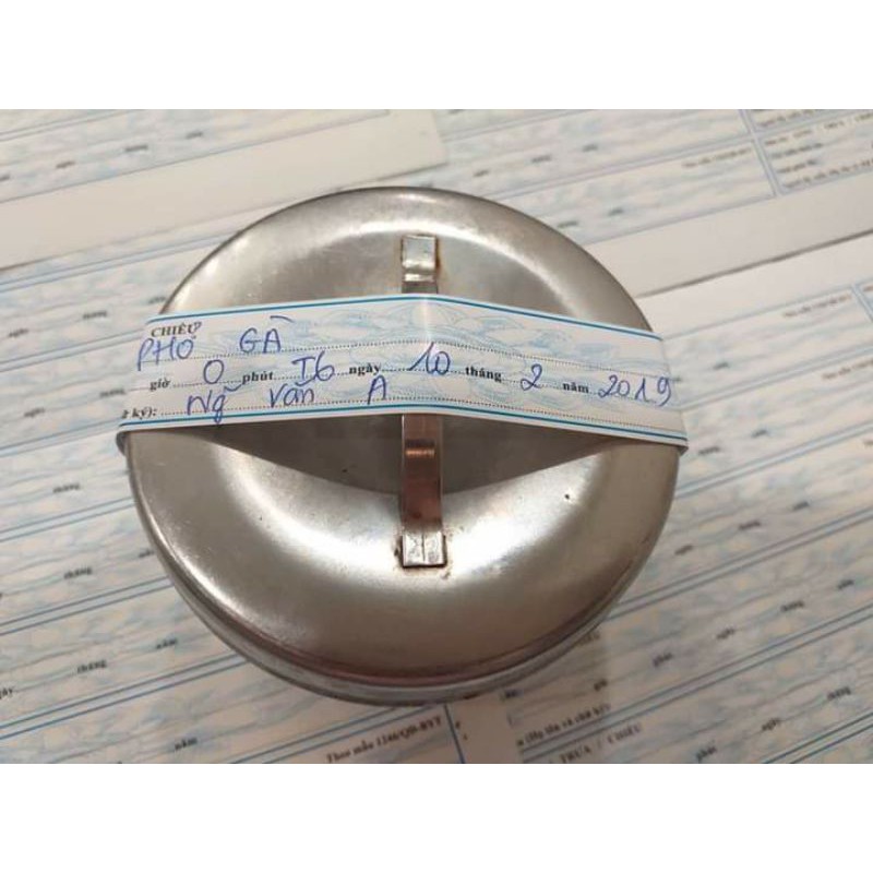 100 tem lưu mẫu thực phẩm dành cho trường mầm non