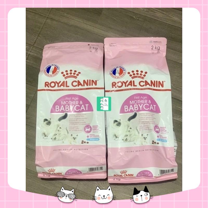 Hạt Royal Canin Mom and Baby Cat Thức ăn cho mèo mẹ mang thai và mèo con 0-4 tháng 2kg