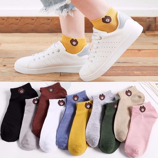 Tất gấu cổ ngắn xinh sét 10đôi dành cho người lớn