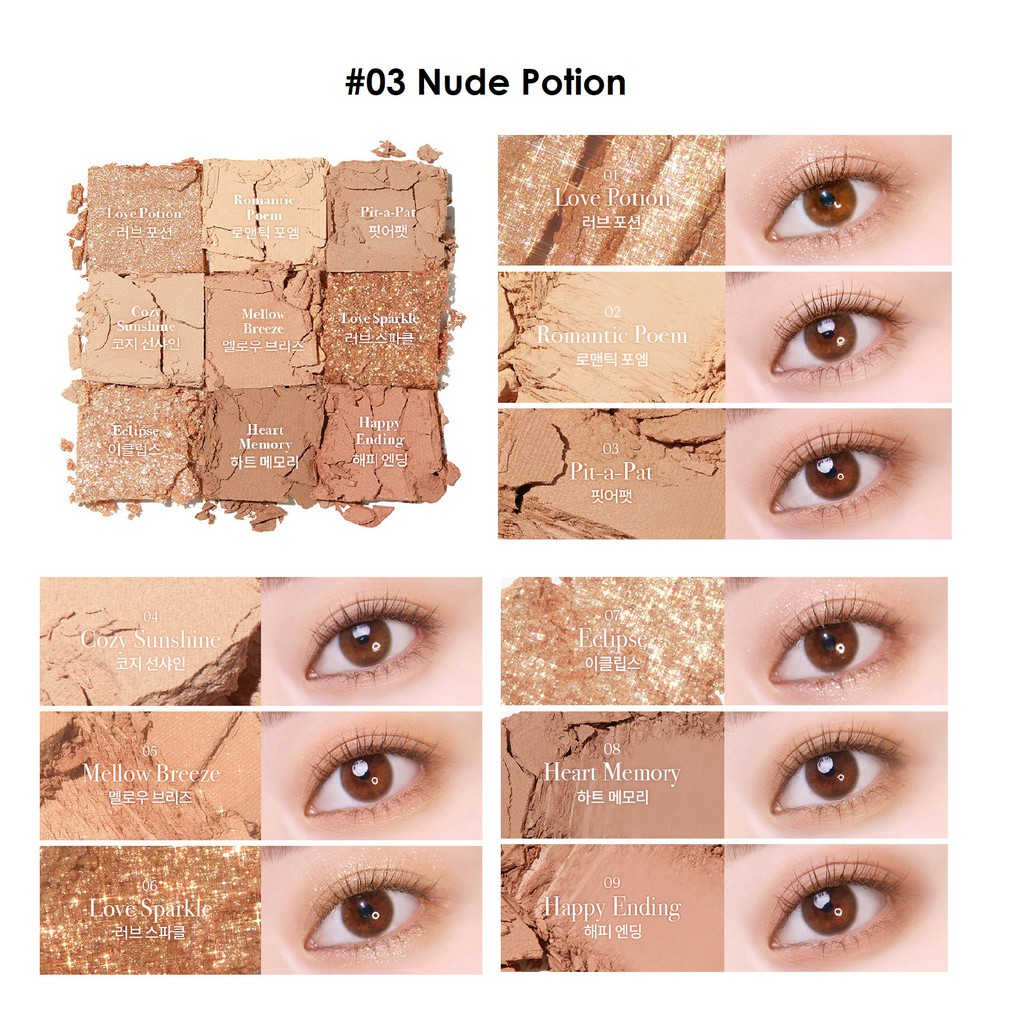 Bảng Phấn Mắt 7.0g 5 Kiểu Màu Để Lựa Chọn Trang Điểm Tiệc Giáng Sinh | BigBuy360 - bigbuy360.vn