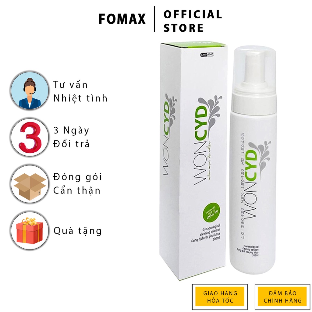 DUNG DỊCH VỆ SINH WONCYD [CHÍNH HÃNG]
