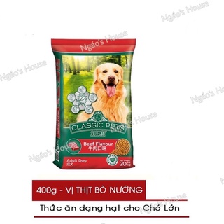 Thức ăn hạt dành cho chó Classic Pets 400gr