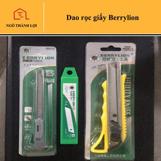 Dao rọc giấy Berrylion cao cấp loại lớn, nhỏ