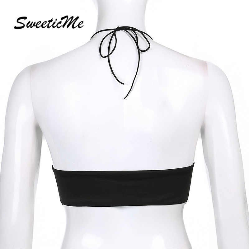 Áo Dây Nữ Lưng Trần Cổ Chữ V Quyến Rũ | BigBuy360 - bigbuy360.vn