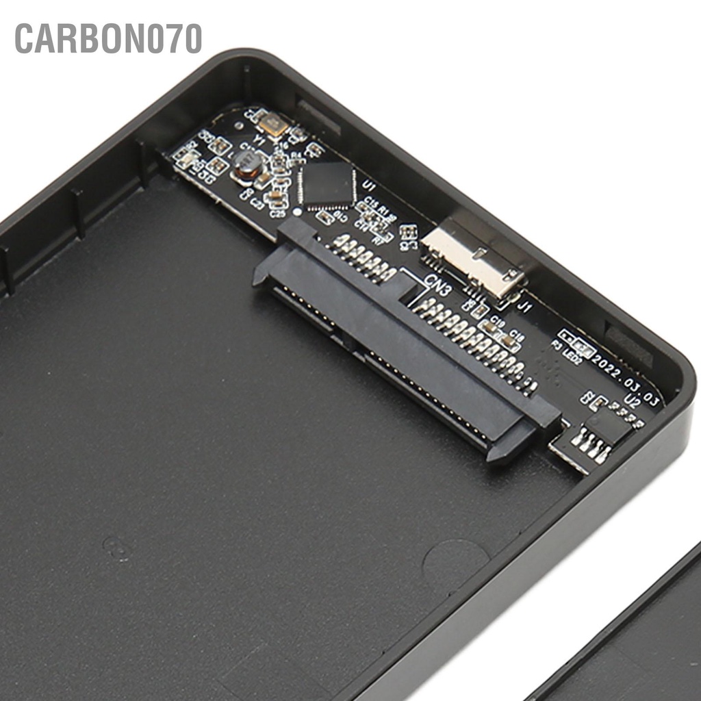 Carbon070 Vỏ bọc USB3.0 SSD 5Gbps 2 5 inch Siêu mỏng Bộ điều hợp SATA siêu nhẹ cho máy tính xách tay WIN 7 SE