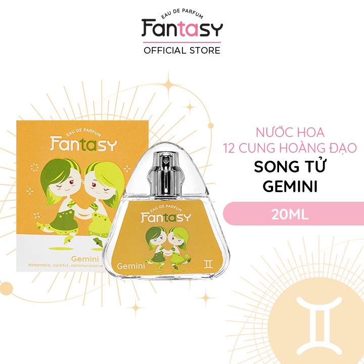 Nước Hoa Fantasy 12 Cung Hoàng Đạo Song Tử - Gemini 20 ml