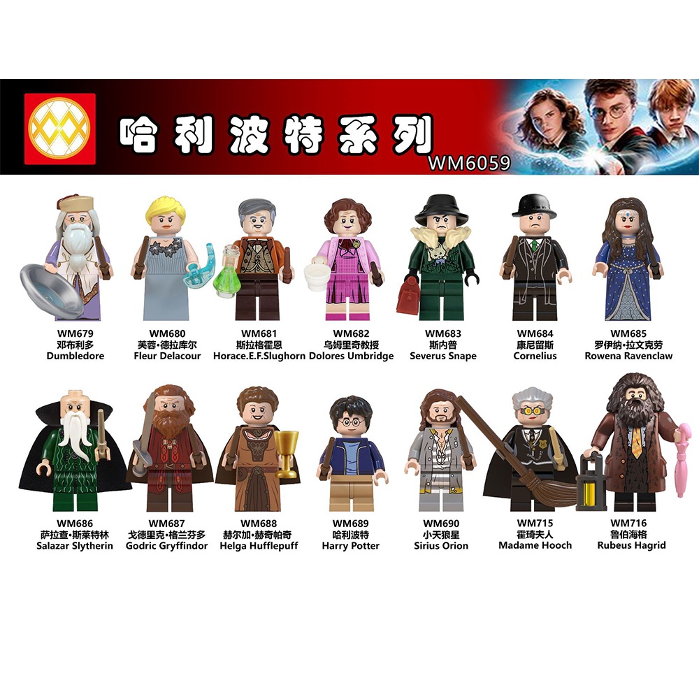 Mô Hình Nhân Vật Trong Phim harry Potter