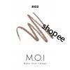 [Tặng 6 bông rửa mặt]Chì kẻ mày M.O.I Magic Brow pencil Hồ Ngọc Hà (hàng chính hãng) | BigBuy360 - bigbuy360.vn