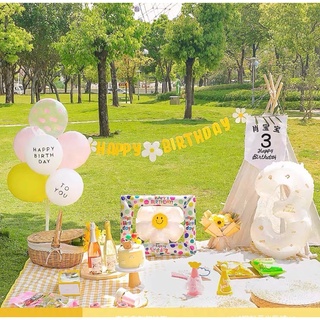 set trang trí sinh nhật cho bé