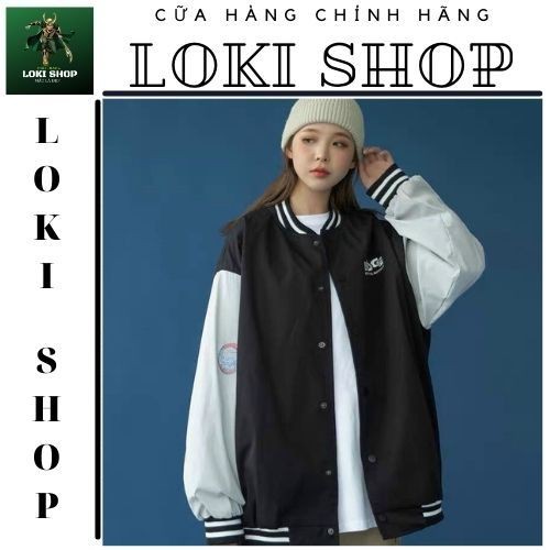 ÁO kHOÁC DÙ BOMBER BADGE - FREESIZE LOKI SHOP
