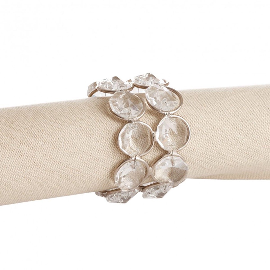 Giovanni Vòng Giữ Khăn Ăn Khoét Rỗng Cho Tiệc Cưới / Nhà|Khóa Serviette Hạt