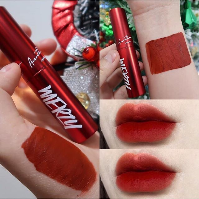 SON MERZY V6 VELVET TINT LIMITED VỎ XANH VÀ VỎ ĐỎ