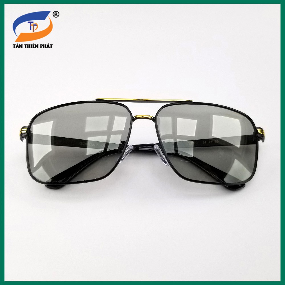 Mắt kính mát nam đổi màu đi ngày và đêm 570DM - Kính mát tròng kính trong suốt, chống tia UV, form ôm mặt | BigBuy360 - bigbuy360.vn