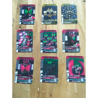 Full bộ 9 thẻ Decade kamen rider card ( bổ sung)