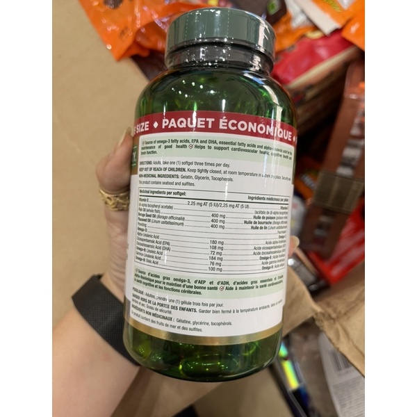 Viên Uống Dầu Cá Nature's Bounty Omega 3-6-9