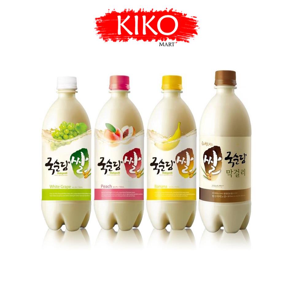 Nước gạo Makgeolli Hàn Quốc (nhiều vị)