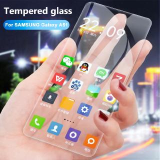 Kính cường lực trong suốt bảo vệ toàn màn hình cho Samsung Galaxy A30 A40 A50 A51 A60 A71 A80 A90 M10 M20 M40 S10e