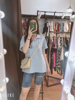 Phông cổ đức dáng oversize