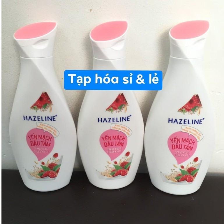 Sữa Dưỡng Thể Hazeline Yến mạch Dâu Tằm/ Matcha lưu đỏ 230g