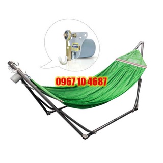 Máy đưa võng tự động cao cấp vn365 - sức đưa 80 kg cho cả mẹ và bé