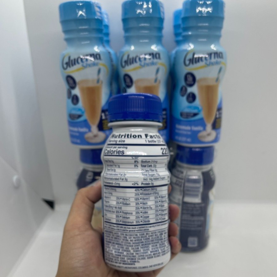 COMBO 6 CHAI SỮA ENSURE ORIGINAL NUTRITION SHAKE VANILLA ENSURE MỸ 237ML