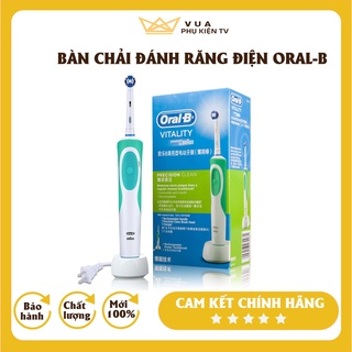 [FREESHIP-CHẢI SIÊU SẠCH] Bàn chải điện Oral B  D12  màu xanh chống nước dùng cho người lớn trẻ em - Vua Phụ Kiện TV
