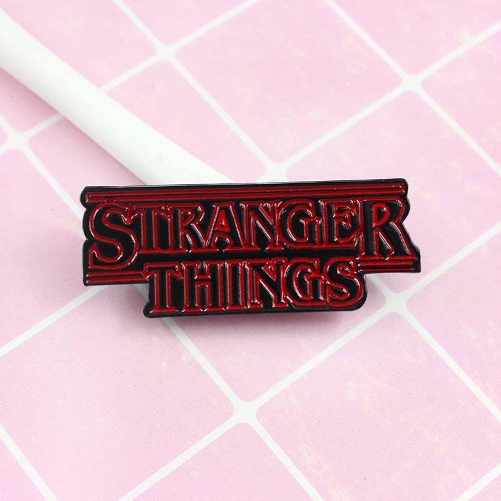 Huy Hiệu Cài Áo Hình Phim Stranger Things 1 Dễ Thương