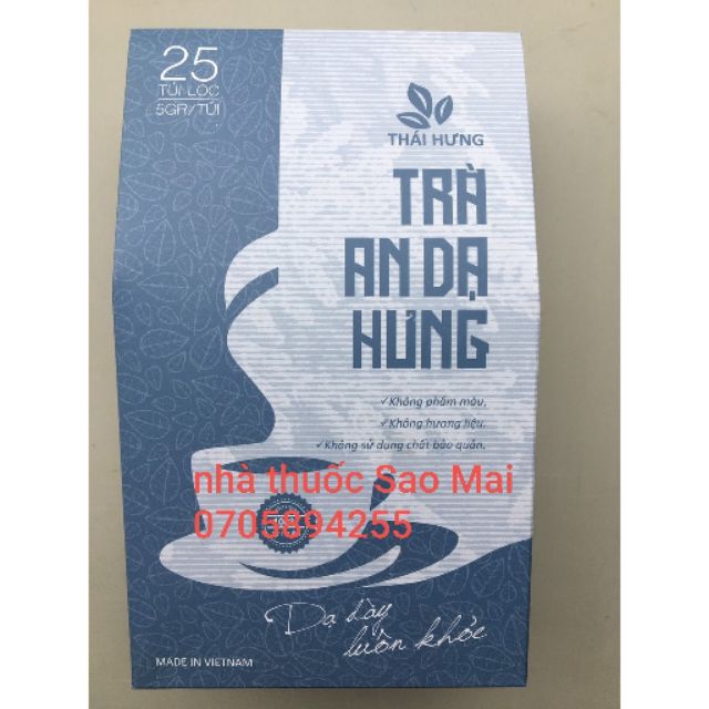 3 bịch trà an dạ Hưng trị viêm loét dạ dày, đau bao tử, tá tràng