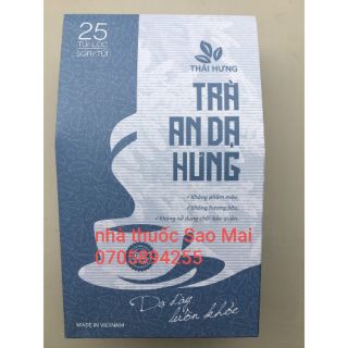 (Date 03/2025)1 bịch 25 túi lọc 5g Trà an dạ Hưng giảm đau dạ dày, bao tử, tá tràng, mất ngủ kinh niên