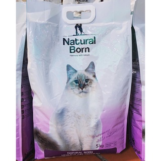 Thức ăn Mèo Natural Born Tải 5kg Healthy Cat Premium Cho Mọi Lứa Tuổi