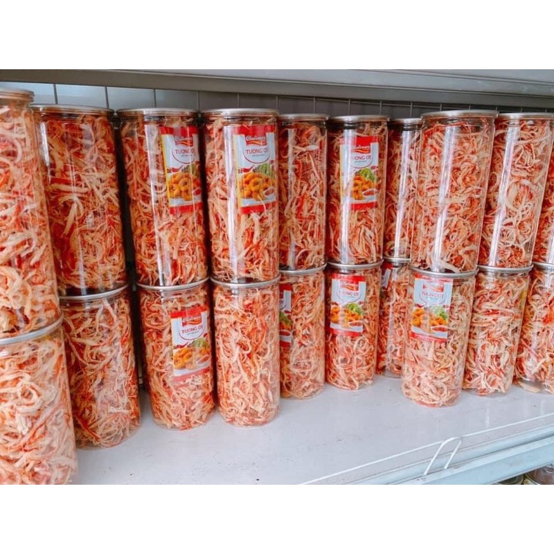 🐙 MỰC XÉ SỢI HẤP NƯỚC DỪA  🥥  300g | BigBuy360 - bigbuy360.vn
