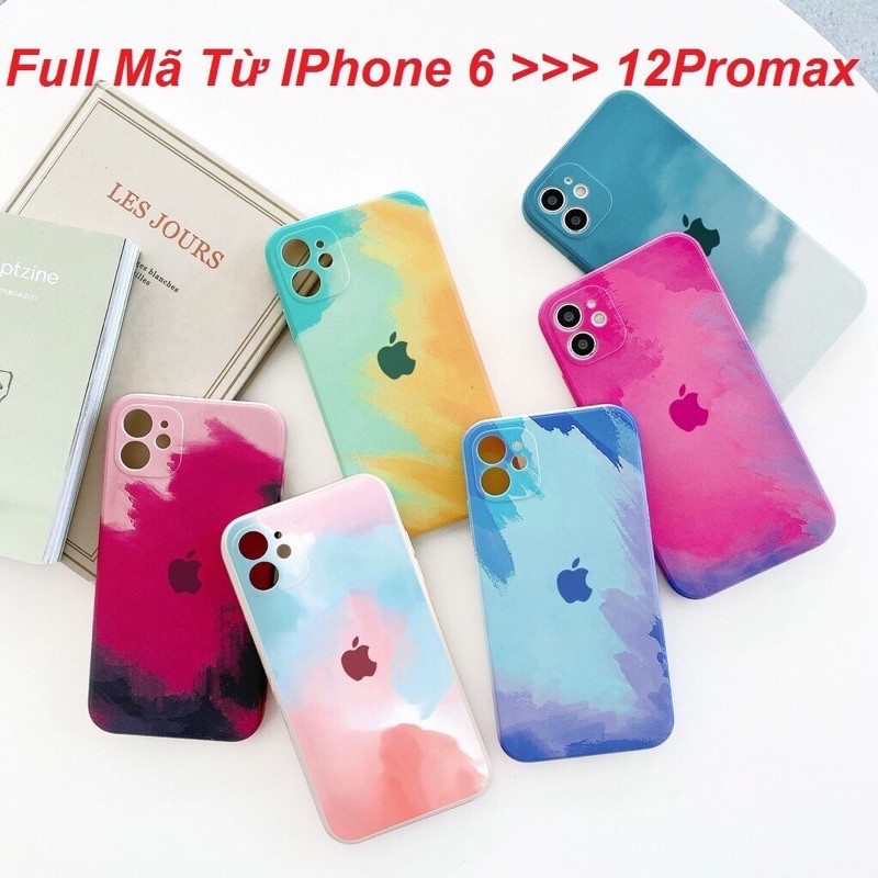 Ốp lưng iphone Water Color loang, giả iphone 12 6/6plus/6s/6splus/7/7plus/8/8plus/x/xr/xs/11/12/pro/max/plus/promax | BigBuy360 - bigbuy360.vn