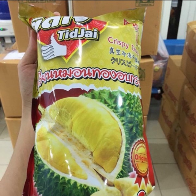 [Mã GROSALE2703 giảm 8% đơn 250K] Sầu riêng s khô Thái Lan 175k/ 1 gói 215g ( 6 gói nhỏ)