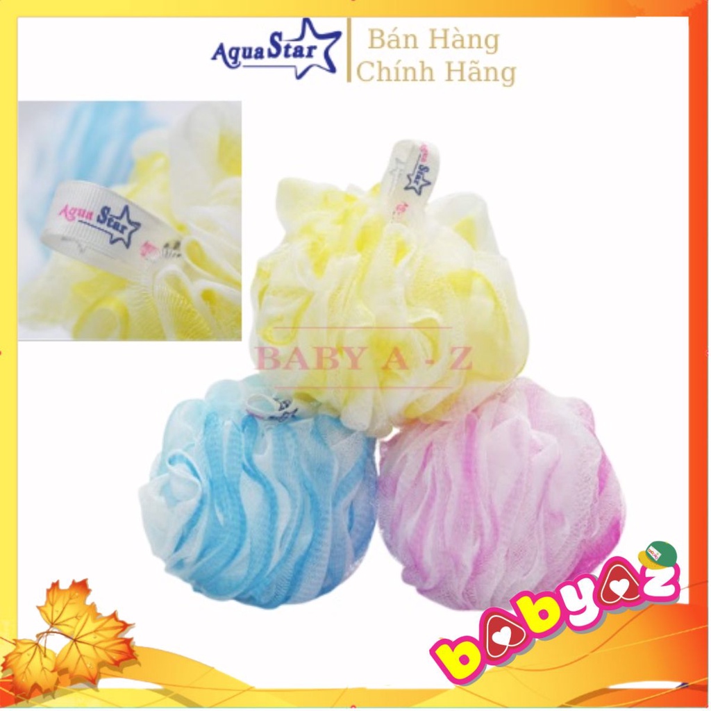 Bông Tắm Bọt Biển, Aquastar, Loại Bông Tròn Cao Cấp