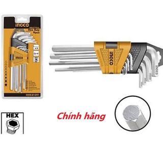 Đồ nghề ingco bộ 9 chìa lục giác hhk11091 - hhk11092