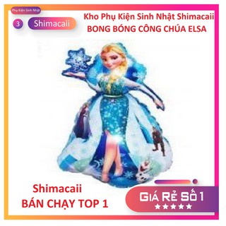 BONG BÓNG HÌNH CÔNG CHÚA ELSA TRANG TRÍ SINH NHẬT