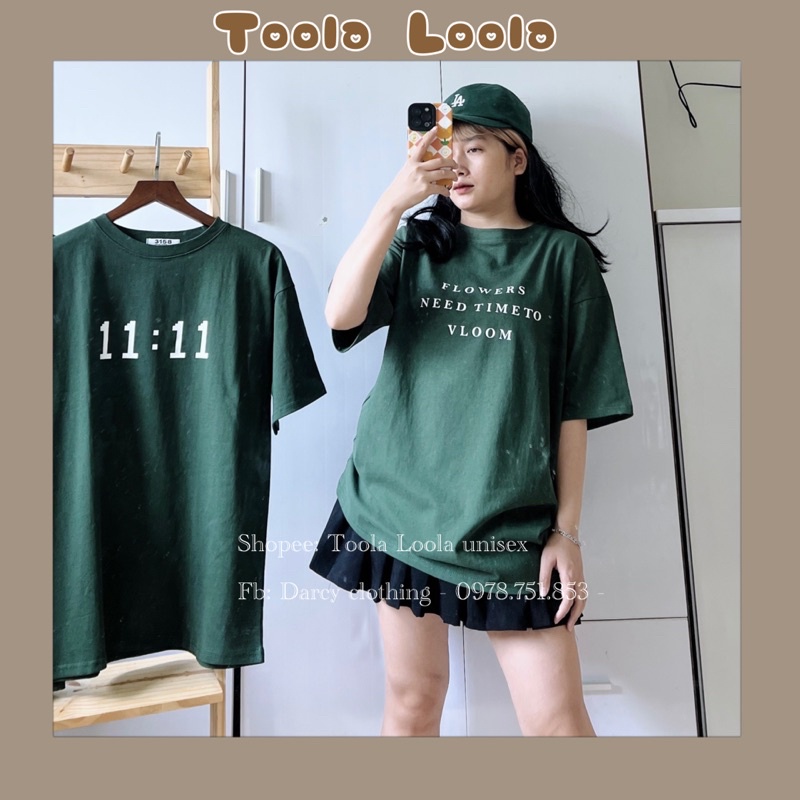 Áo Phông 3158 Màu Xanh Lá Đậm