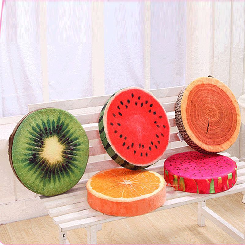 33/40CM Đệm ngồi bệt siêu êm các loại trái cây
