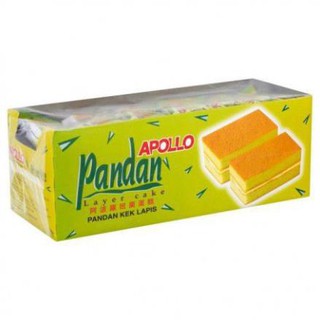 BÁNH APOLLO PANDAN BÔNG LAN LÁ DỨA 18G X 24GÓI