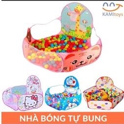 [Mã LIFE0503TOYS giảm 10% đơn 0Đ] Nhà bóng - Lều bóng kèm 100 bóng , lều size lớn nhiều mẫu lựa chọn cho bé