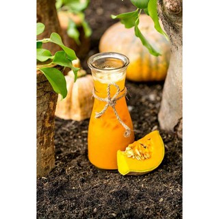 Set 4 Chai Thủy Tinh Eo 350 ml Đựng Sinh Tố,Nước Ép, Làm Bình Để Trang Trí, Trồng Cây,..