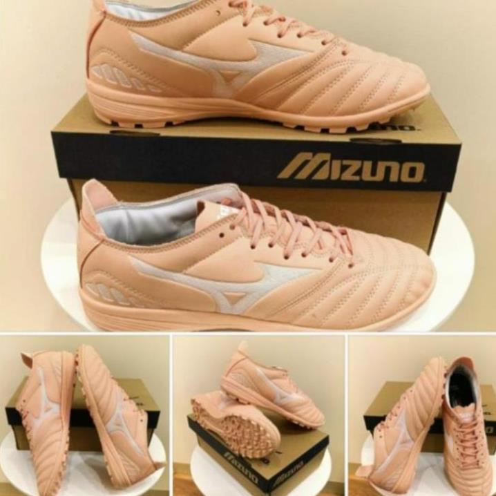 Giày đá bóng sân cỏ nhân tạo Mizuno Neo màu hồng TF siêu bền ! < ( IOI.HKJ ^ >