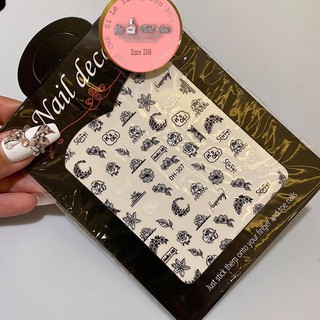 Sticker hoa dán móng nails mẫu mới về