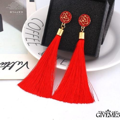 Khuyên tai tua rua phong cách Bohemian cổ điển dành cho nữ