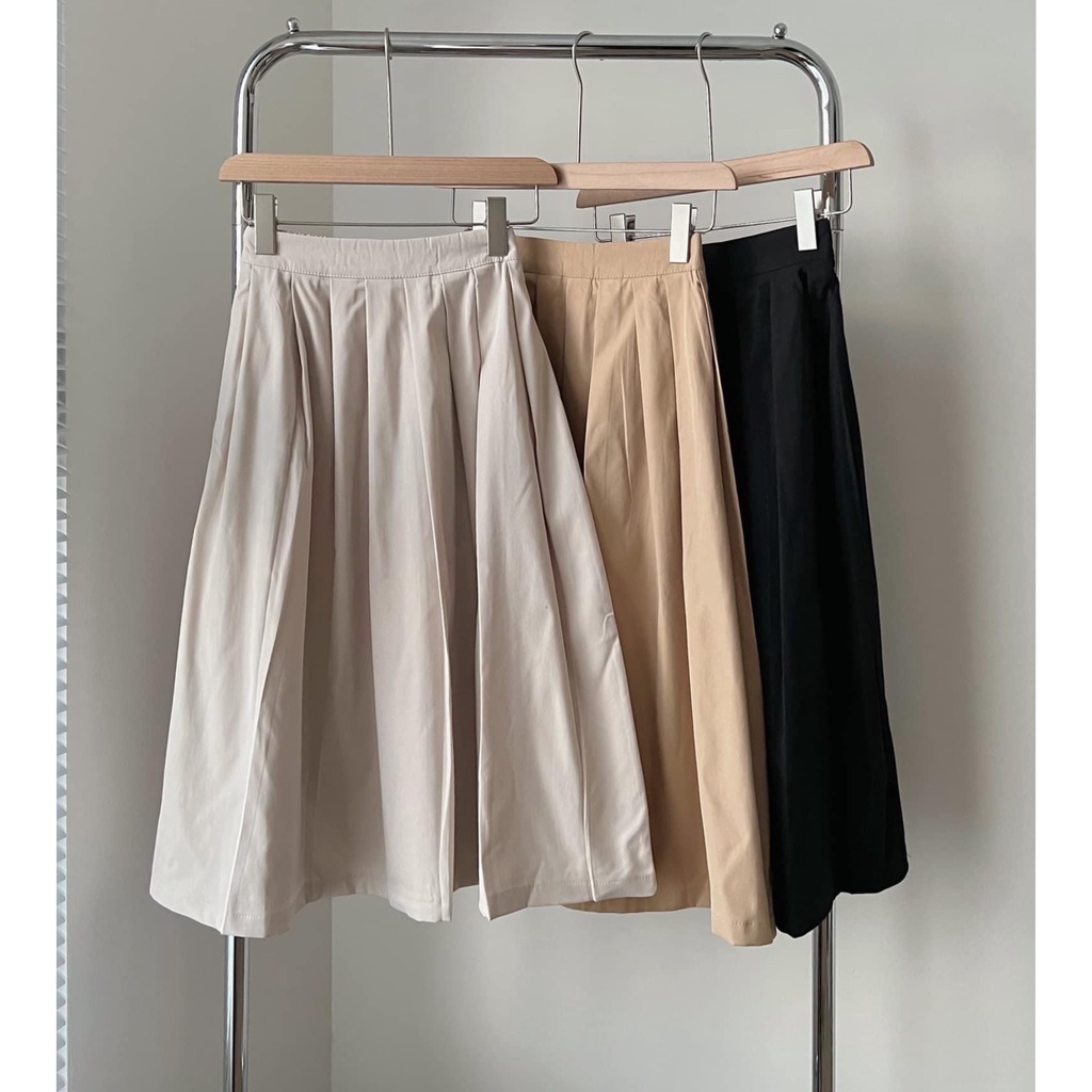 Chân váy kaki midi dáng dài chất đẹp cá tính ulzzang phong cách hàn quốc Kozoda CV38